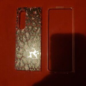 SAMSUNG LEOPARD ZFOLD 3 MOBILE PROTECTIVE CELLPHONE CASE COVER CELL PHONE SKIN